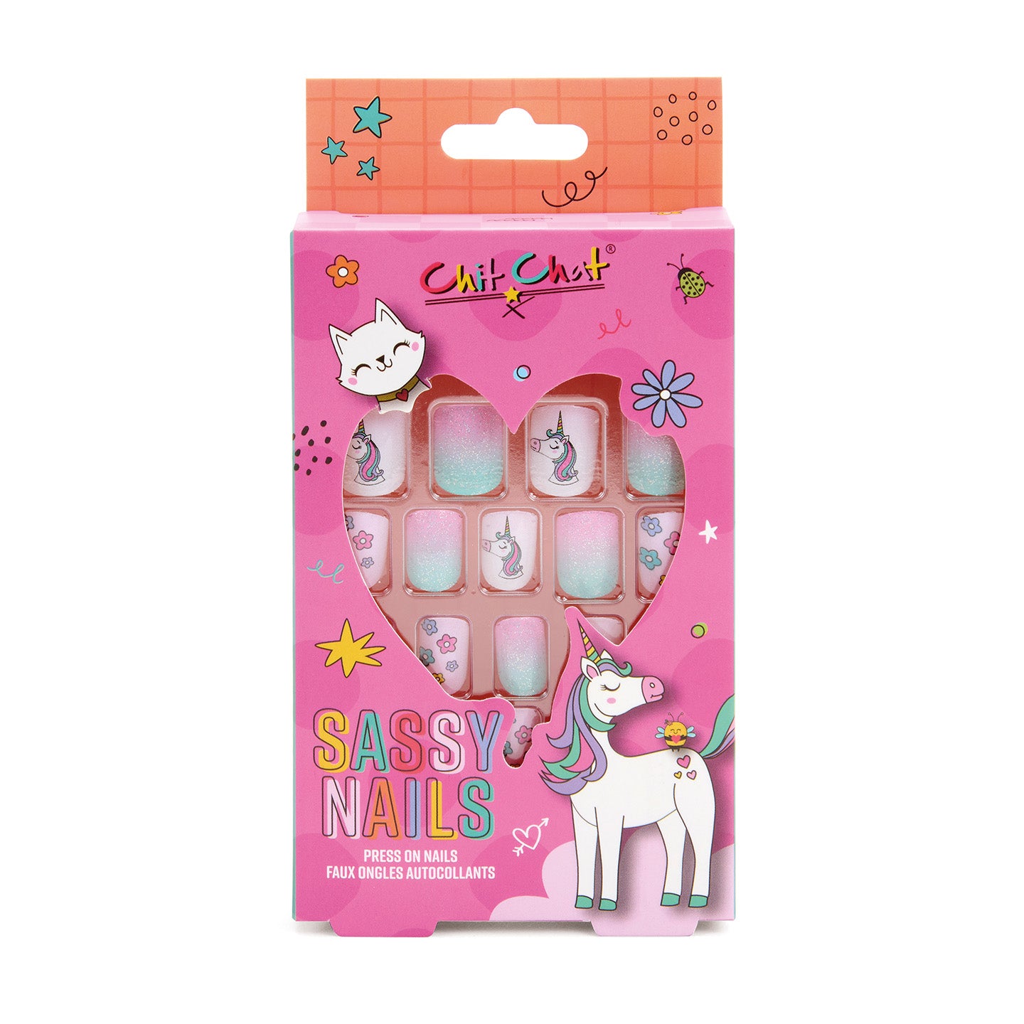 Chit Chat Sassy Press On Nails