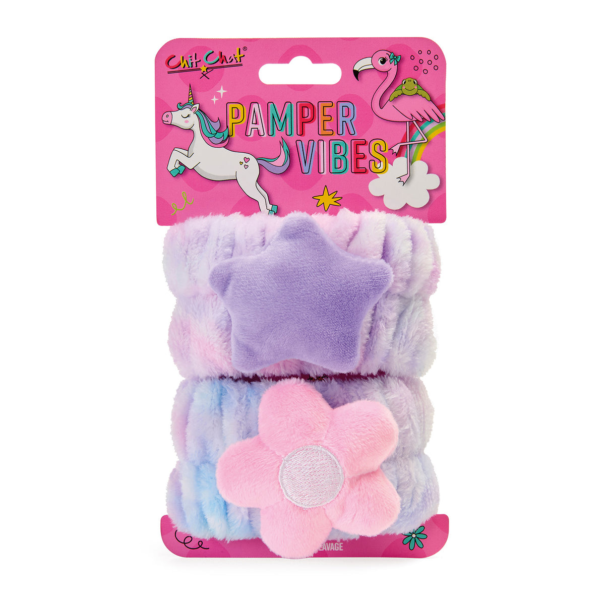 Chit Chat Pamper Vibes Wash Wristbands Set